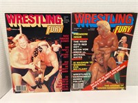 2 X Wrestling Fury Magazines