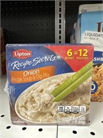 Lipton onion soup mix 6 boxes