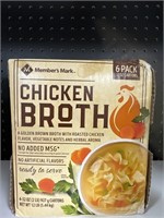 MM chicken broth 6 pack