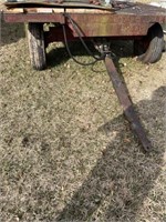 Steel Flatbed Wagon & Gear w/Hydraulic Dump