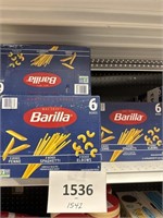 Barilla pasta 6 boxes