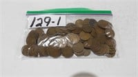 Approx. 100 Wheat Pennies (Unsorted)