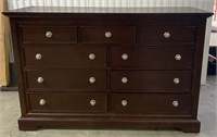 LARGE DRESSER AND MIRROR