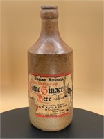 Josiah Russell’s Ginger Beer Stoneware Bottle