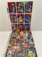 21 X 9 Pocket Pages 1992 Marvel Impel Cards