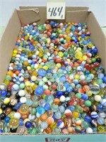 Flat of Misc. Marbles