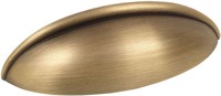 10 Pack Cosmas 1399BAB Brass Drawer Pull