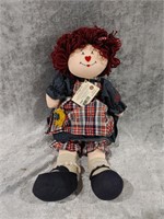 Rare Vintage Raggedy Ann Doll 16"