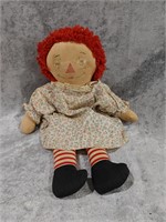 Rare Vintage Raggedy Ann Doll 16"