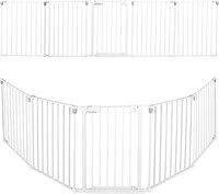 Patywaga Baby Gate  5 Panels  3-in-1 Barrier