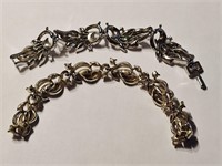 2 Vintage Bracelets- Trifari & Lisner