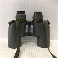 MILITARY BINOCULARS IN CASE