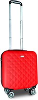 Hard Shell Suitcase 18x14x8" - TSA Lock  Red