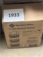 MM 3-tier basket stand