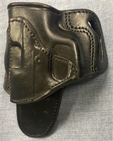 TX 1836 BLACK LEATHER GUN HOLSTER