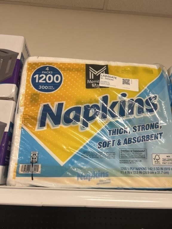 MM napkin 1200ct