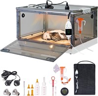 Puppy Incubator 85L with Heating  Oxygenator
