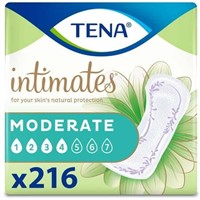Tena Intimates Moderate Absorb. Pads 216 ct