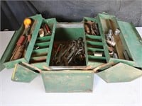 Green Tool Box and Contents