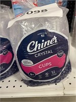 Chinet crystal cups 9oz 100ct