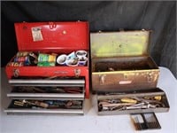 Two Craftsman Tool Boxes and Contents!