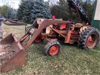 Case 430 Gas Tractor with Loader