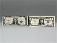 1957, 1957-B $1 Silver Certificate Notes