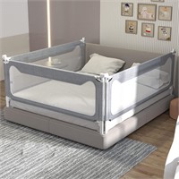 Bed Rails for Toddlers  78.74(L) 27(H) Grey