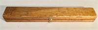 Vintage 1930s-40s wooden rod box