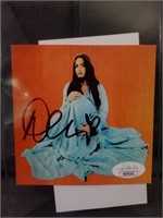Demi Lovato Signed CD Booklet has COA