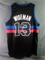 Detroit Pistons #13 James Wiseman Signed XL