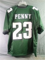 Philadelphia Eagles #23 Rashaad Penny Signed XL