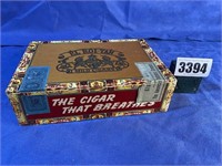 El Roi Tan Cigar Box 8 5/8"W X 5 5/8"D X 2.5"T