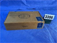 Aurelia Sport Cigar Box 8.5"W X 4.25"D X 2.25"T