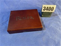 Rolfs Box 5.25"W X 4.25"D X 1 1/8"T