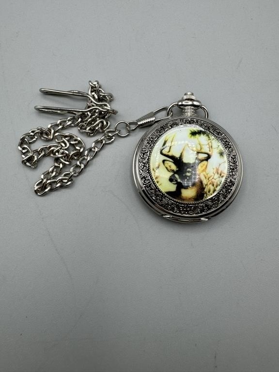 Vaughn Hattenberg Pocket Watch, Buck Design