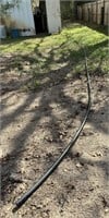 Extra Long Length of Black PVC Pipe, Appx. 50 Ft.