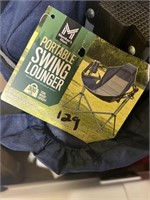 MM portable swing lounger -blue