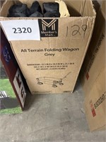 MM all terrain folding wagon grey
