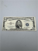 1957 $5 Silver Certificate