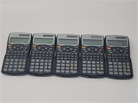 5pk Sharp EL-531WHBK Scientific Calculator