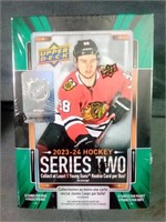 Unopened Upper Deck 2023-24 Series Two. 12 Cards