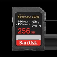 SanDisk extreme pro 256gb