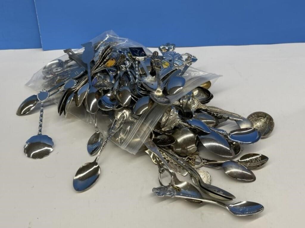 Job Lot of Souvenir / Collector Spoons