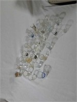 LARGE lot of 30+ shot glasses!