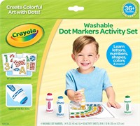 Crayola Dot Markers & Pages  Ages 3+