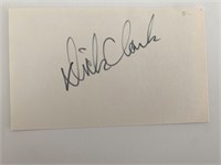 Iowa Senator Dick Clarence Clark original signatur