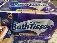 MM bath tissue 45 large rolls