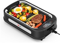 Smokeless Indoor Grill & Griddle  1500W