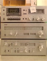 Yamaha TC 520, CT-610, CA-610 stereo system and 2
